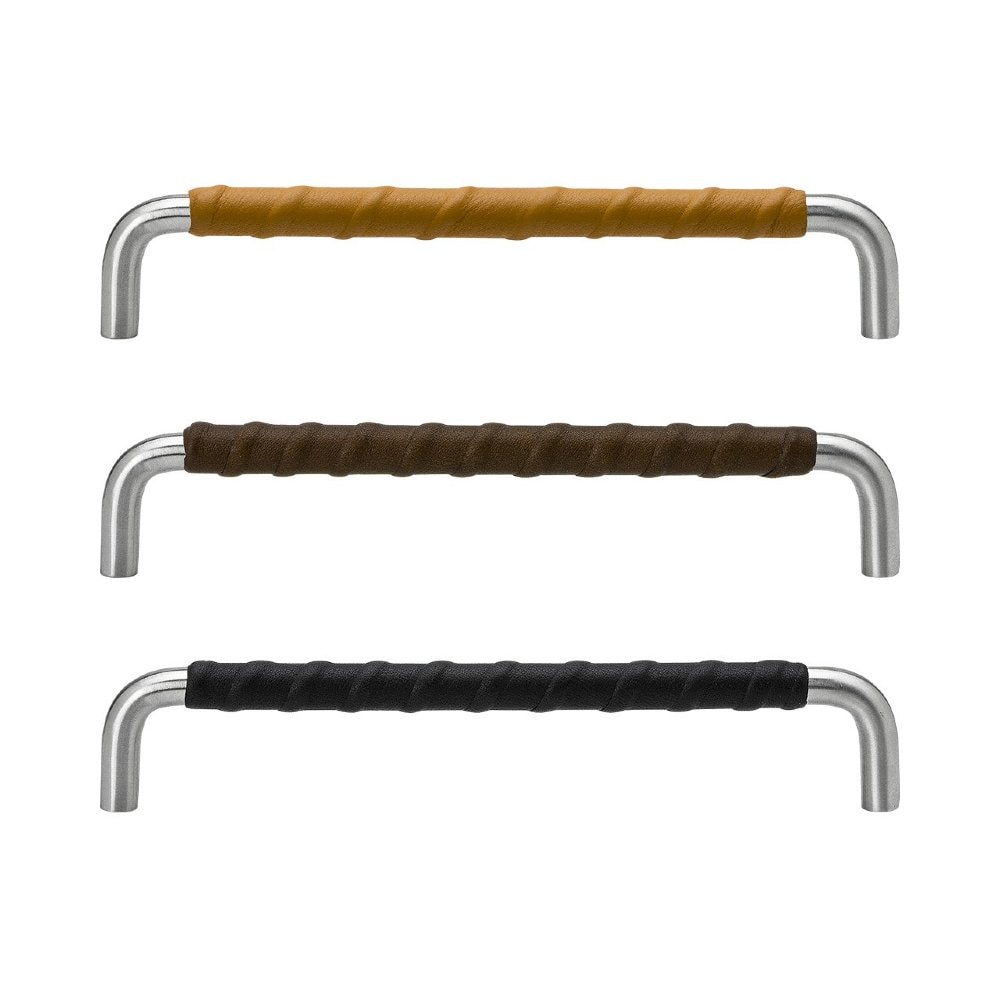 Beslag Design SS-A greb snoet læder