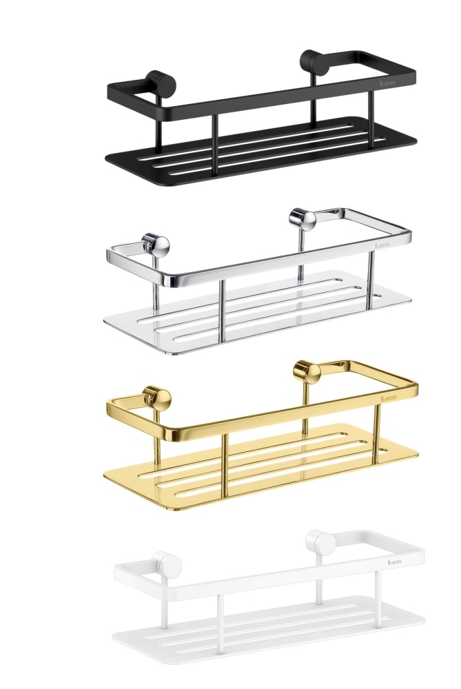 Smedbo Sideline brusekurv krom 250 x 103 x 60 mm