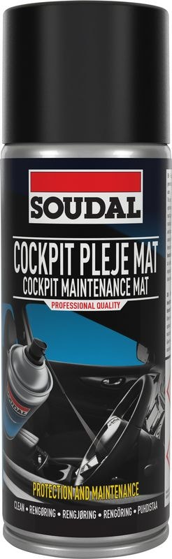 Soudal cockpitpleje til instrumentbræt mat 400 ml