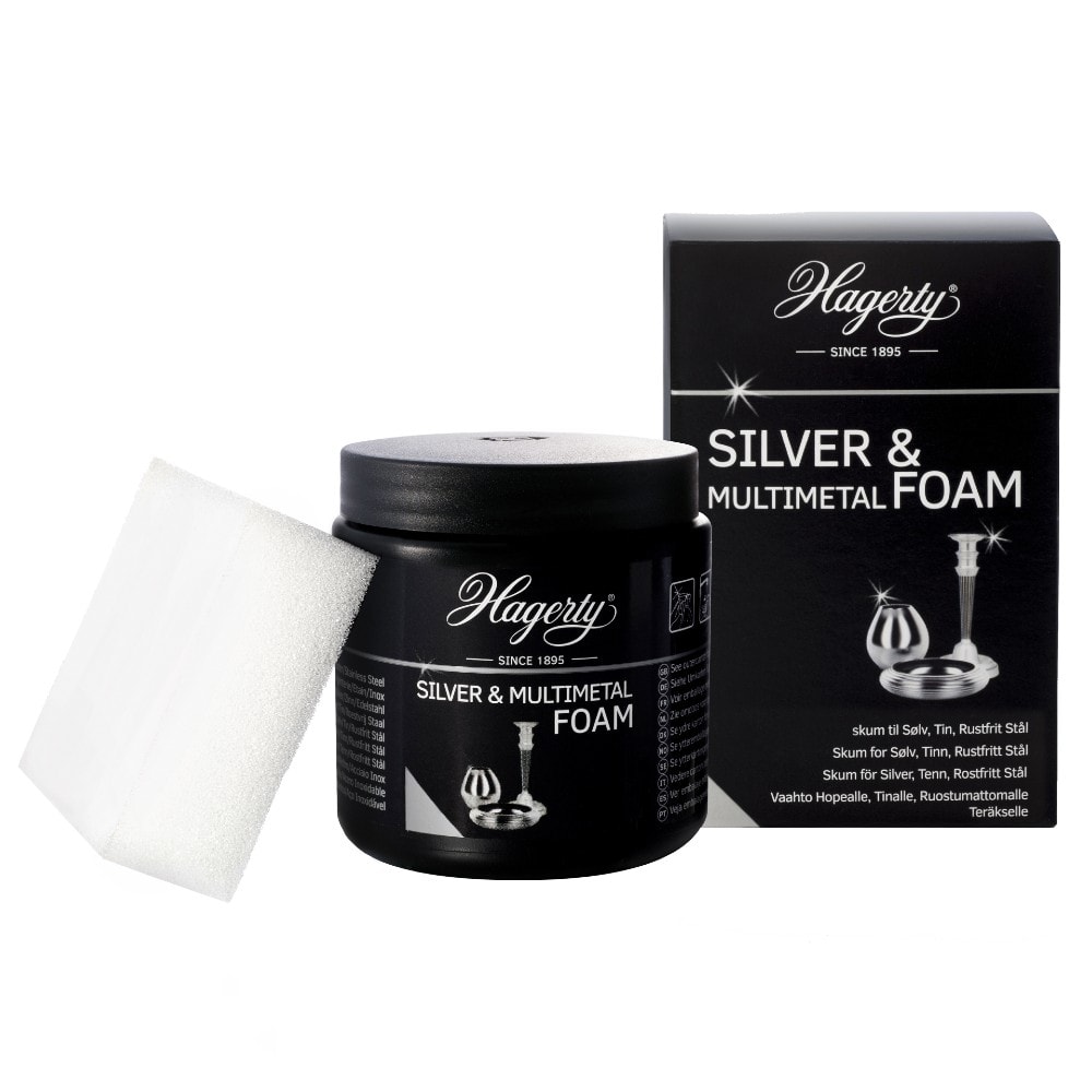 Hagerty Silver Foam rengøringsmiddel til sølvtøj 150 ml