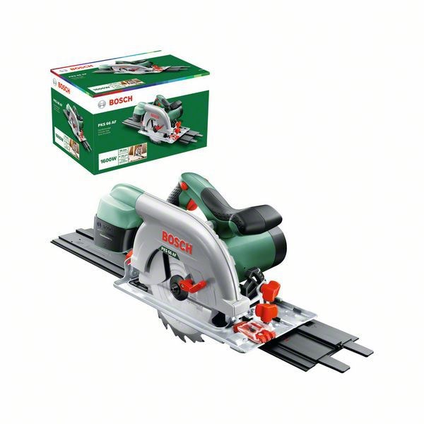 Bosch DIY Rundsav Pks 66 Af 1600W M/Styreskinne