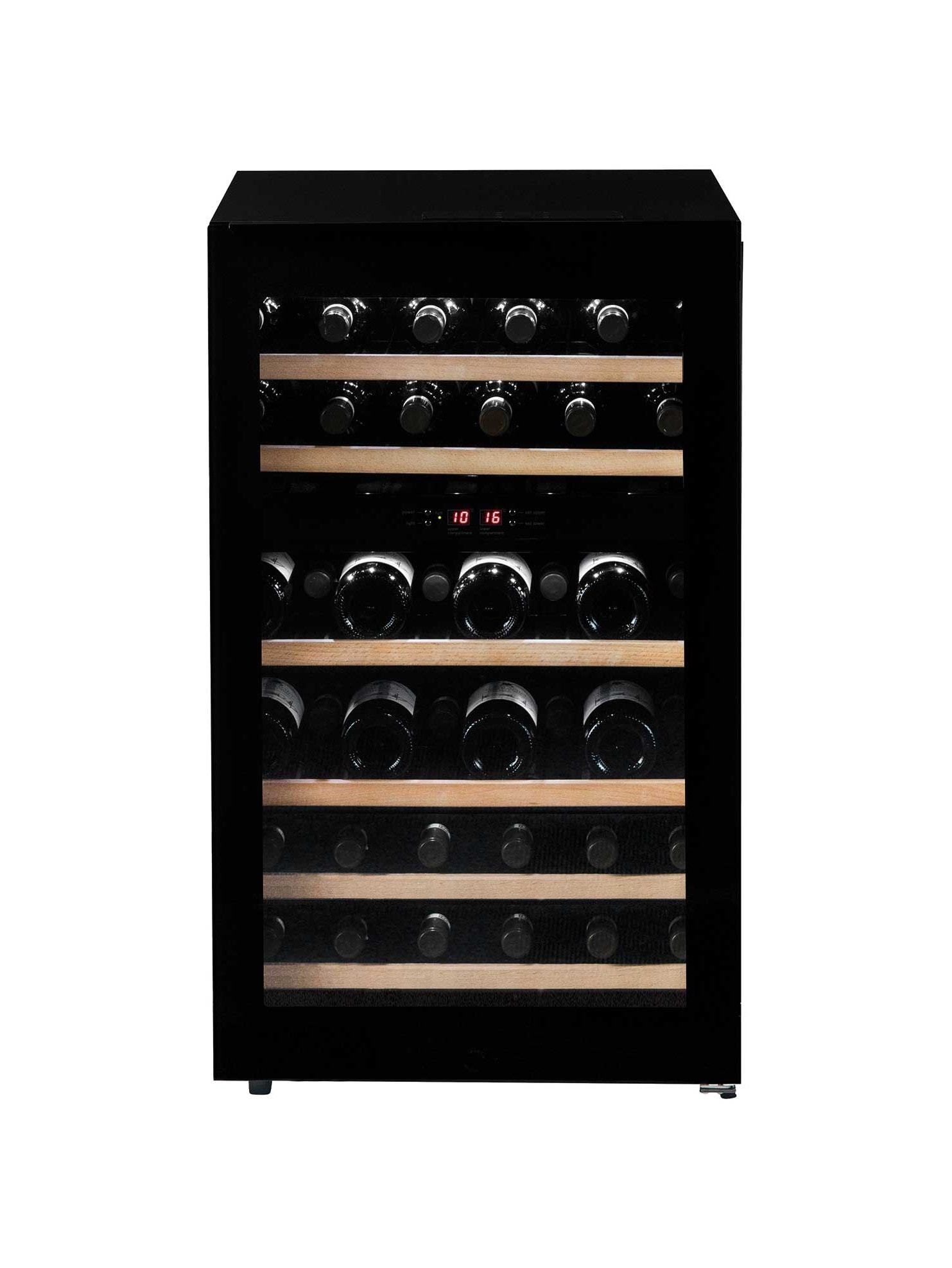 Vestfrost WFG 32 Dualzone vinkøleskab sort 38 flasker