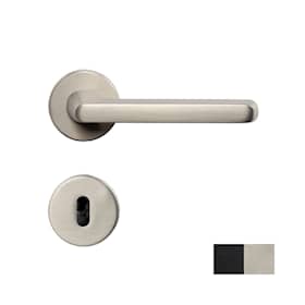 Beslag Design Tavira dørgreb sort inkl. nøgleplade