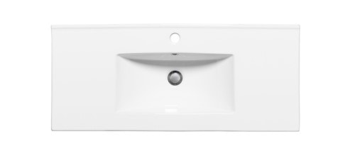 Hafa rektangulær porcelænsvask til Sun / Eden vaskeskab