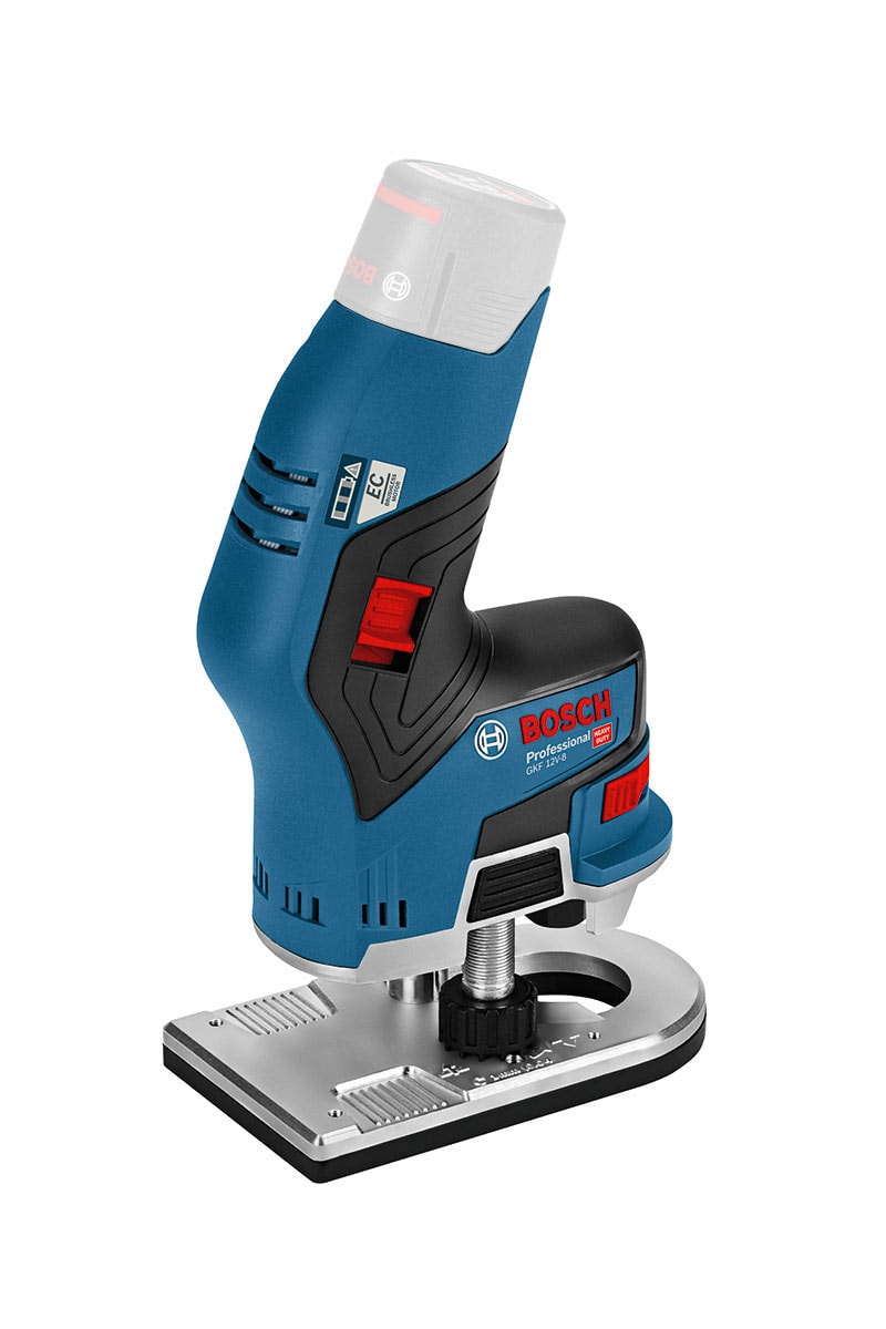 Bosch GKF 12V-8 kantfræser 12v uden batteri og lader eller L-Boxx