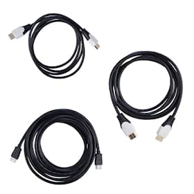 E-line HDMI-kabel sort 2 meter