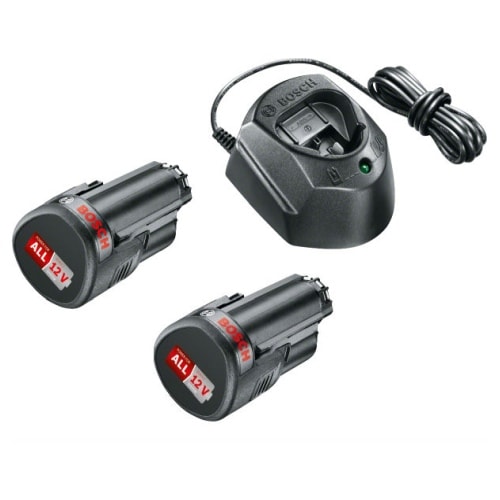 Bosch DIY Batterisæt 12V 2X1,5Ah M/Gal12 Lader
