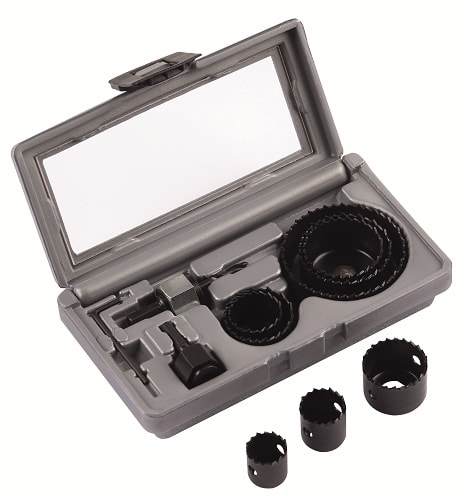 Bosch hulsavsæt 22-68 mm 8 bor 11 dele