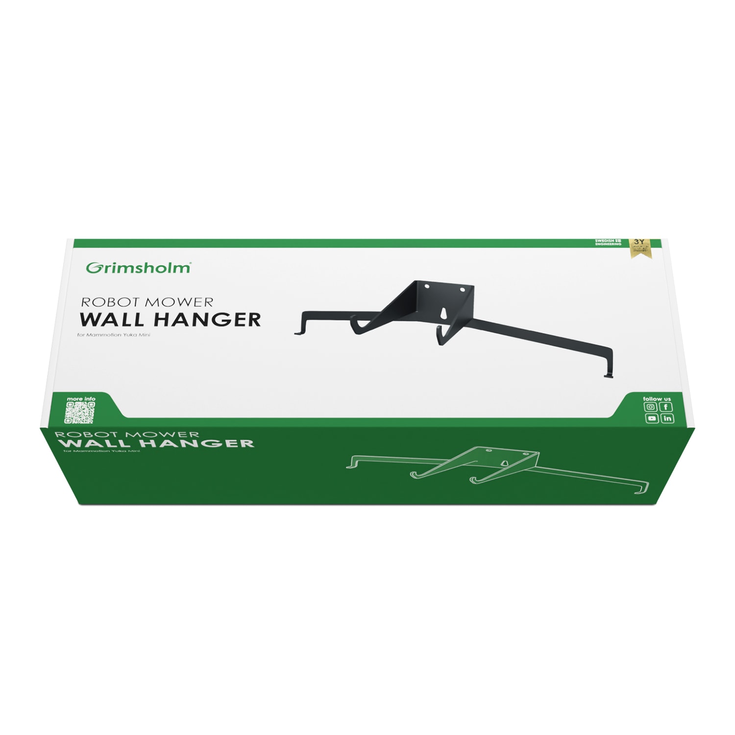 Grimsholm vægbeslag til Mammotion Yuka Mini