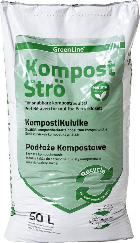 Kompoststrøelse Greenline 50l