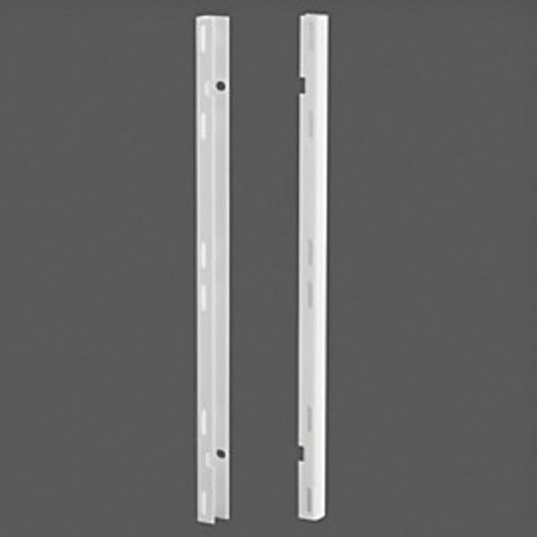 Elfa Utility vægfæste i hvid til tavle , 2 stk. 20 x 382 x 17 mm