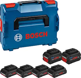 Bosch Batteripakke 4x4,0Ah ProCore + 2x8,0Ah ProCore i L-BOXX