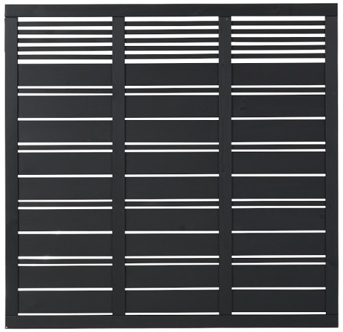 Plus Silence Terrasseelement grundmalet i sort176 x 110 cm 15302-15