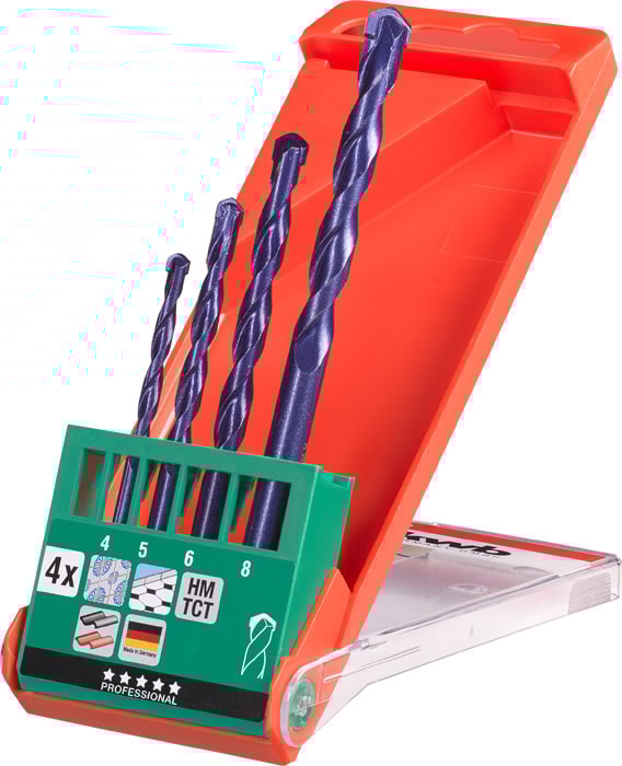 KWB borsæt keramik Ø4, 5, 6, 8 mm