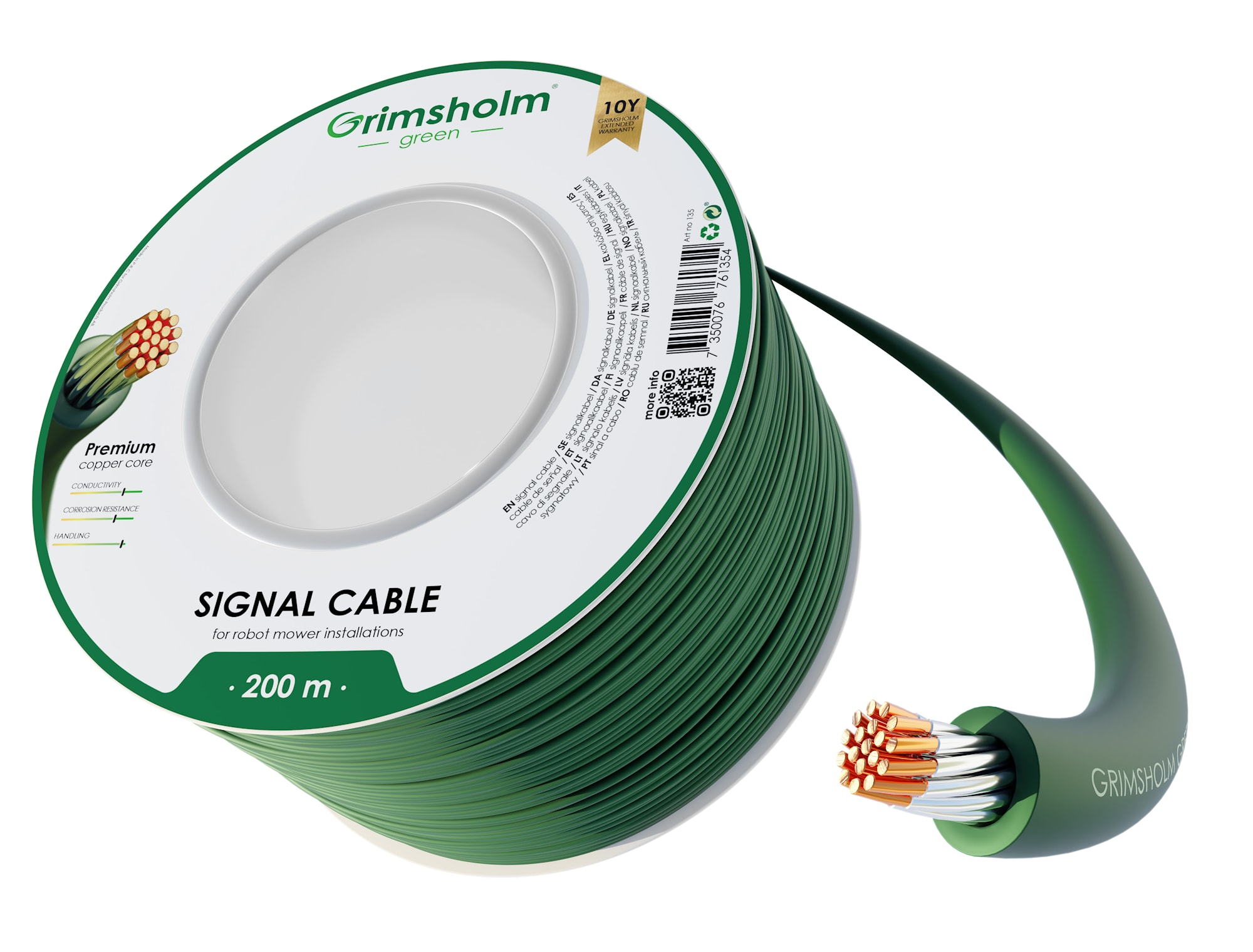 Grimsholm Signalkabel Premium 200 m