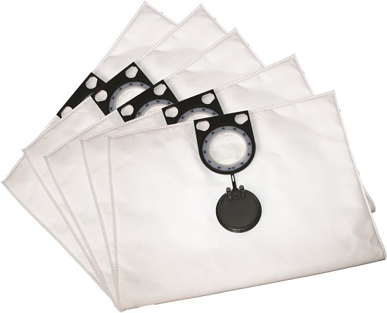 UNI S støvsugerposer 25 liter - 5 stk.To-lags-fleece til klasse M