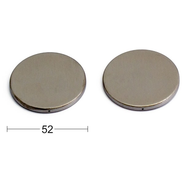 Habo blindskilt 4 mm i børstet rustfri stål