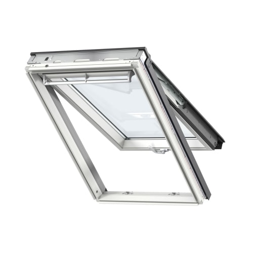 Velux GPL 2068 tophængt hvidmalet 3-lags super lavenergi UK08 134 x 140 cm
