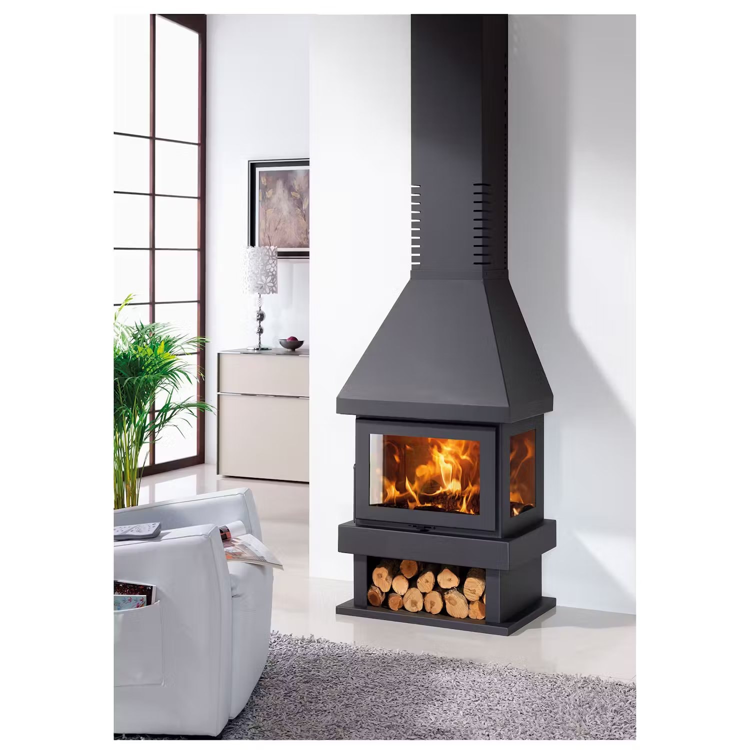 Panadero EcoDesign Canada brændeovn