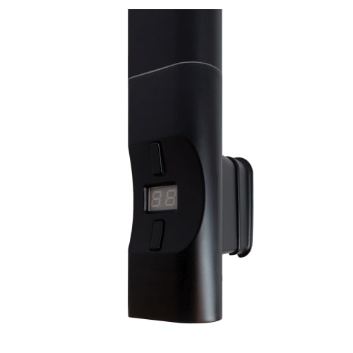 Kriss Nuvo 2 elvarmeelement i matsort med D-profil og boost 600 Watt