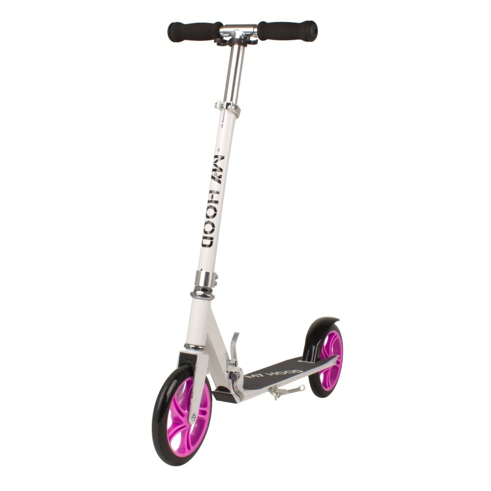 My Hood 200 løbehjul i sort og turkis