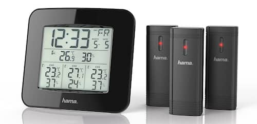 Hama EWS-Trio vejrstation med 3 sensorer
