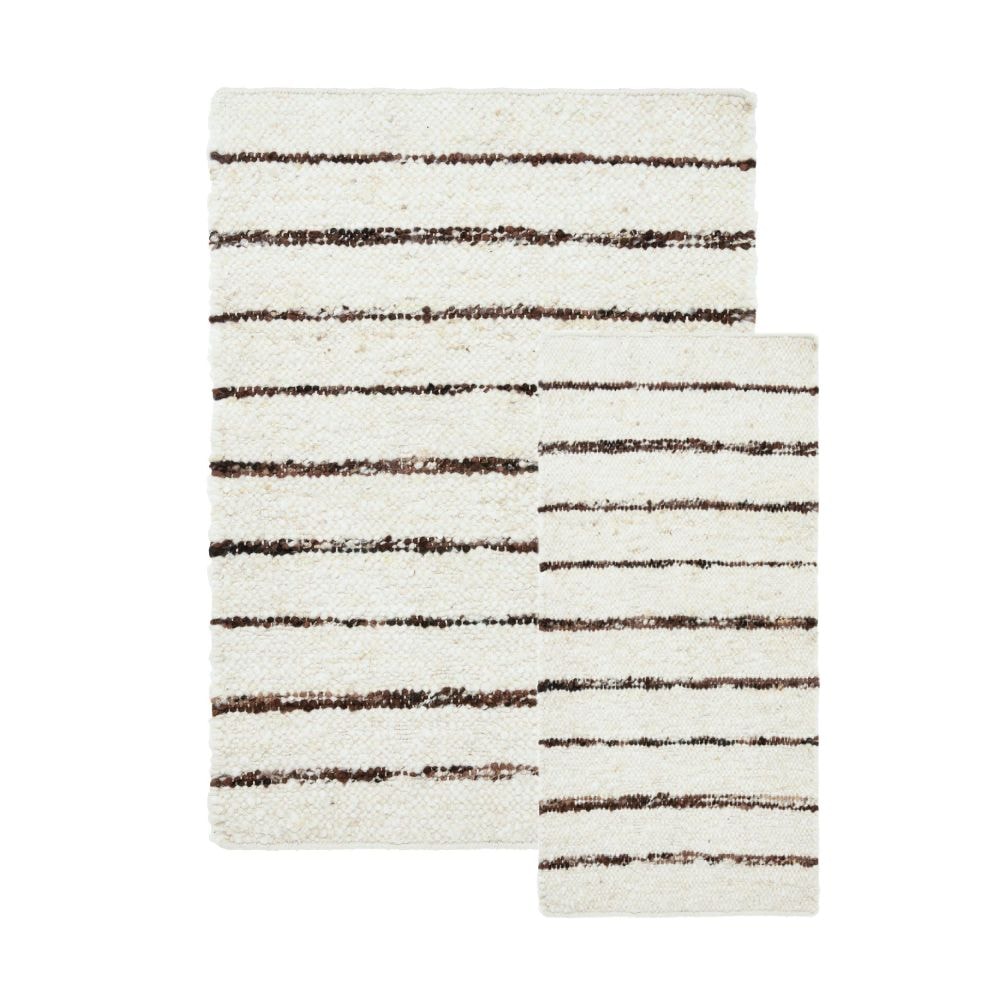 Svanefors Dani gulvtæppe i farin 70 x 240 cm