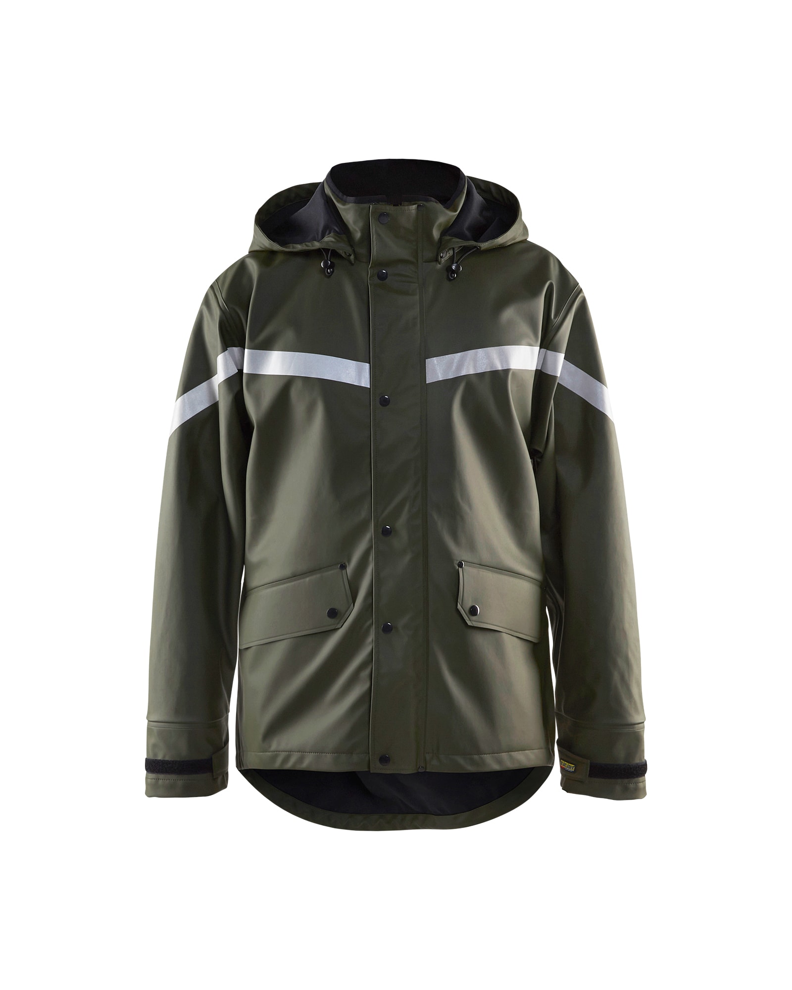 Blåkläder regnjakke level 2 sort XXXL