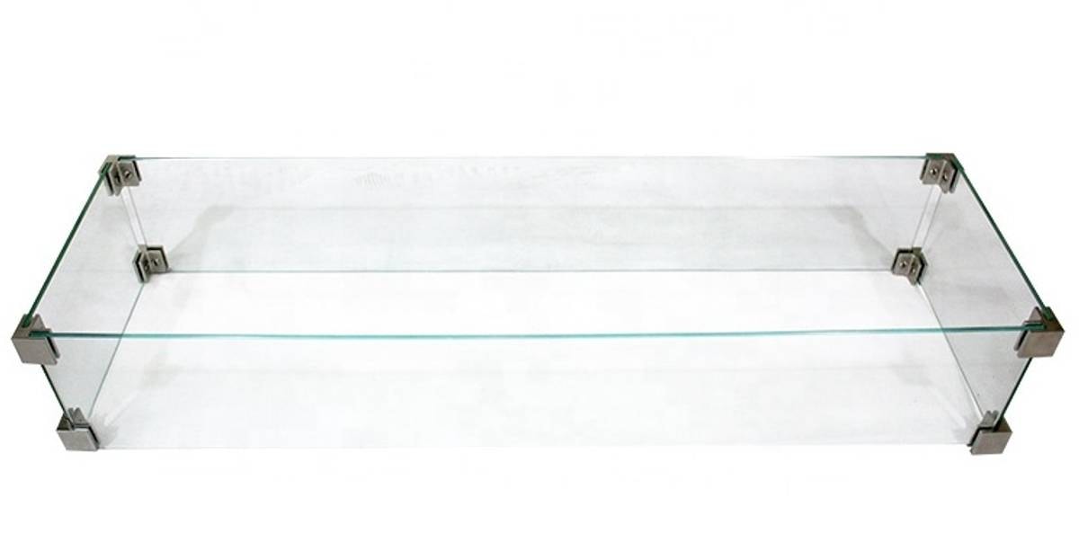 Elementi vindskærm rektangulær 109 x 33 x 18 cm