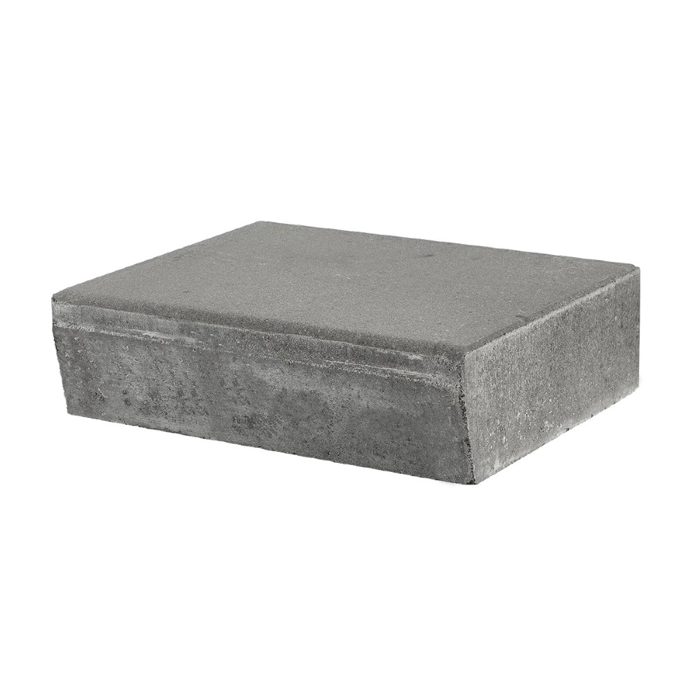 IBF Trappetrin 50 x 40 x 14 cm med skrå forkant i grå