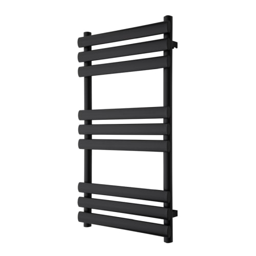 TVS Milo 9-500 håndklædetørrer i sort 940 x 520 mm