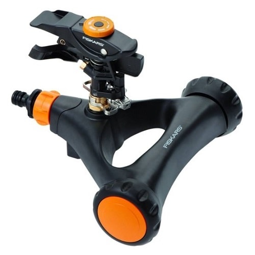 Fiskars impulssprinkler metal med hjul