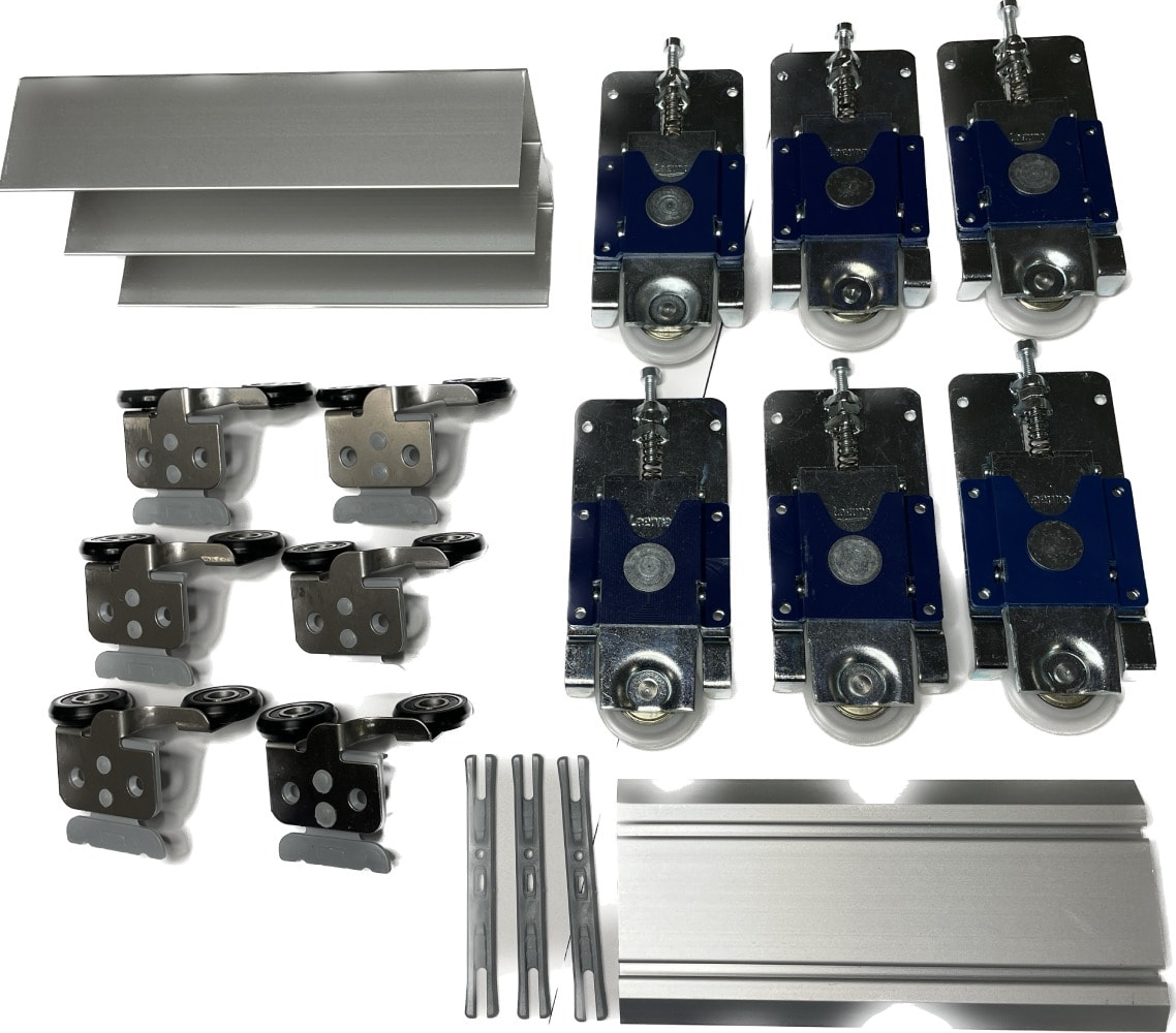 Svalk KG 50 komplet skydeskabssystem til 3 døre 2 meter