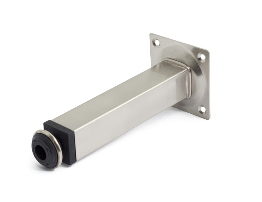 Habo 611 bordben 25 x 25 mm matnikkel