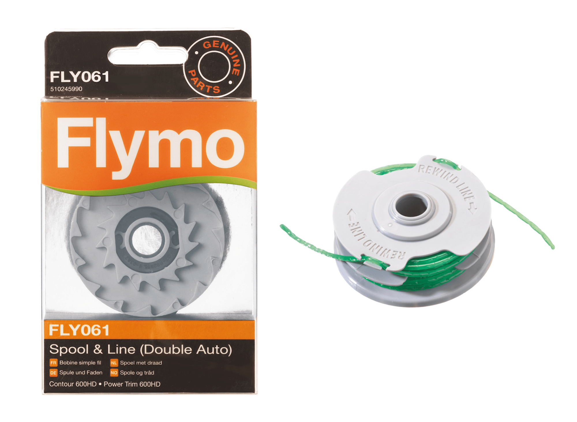 Flymo Trådspole med snor