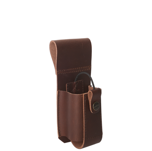 Læderhylster til GPS/adio