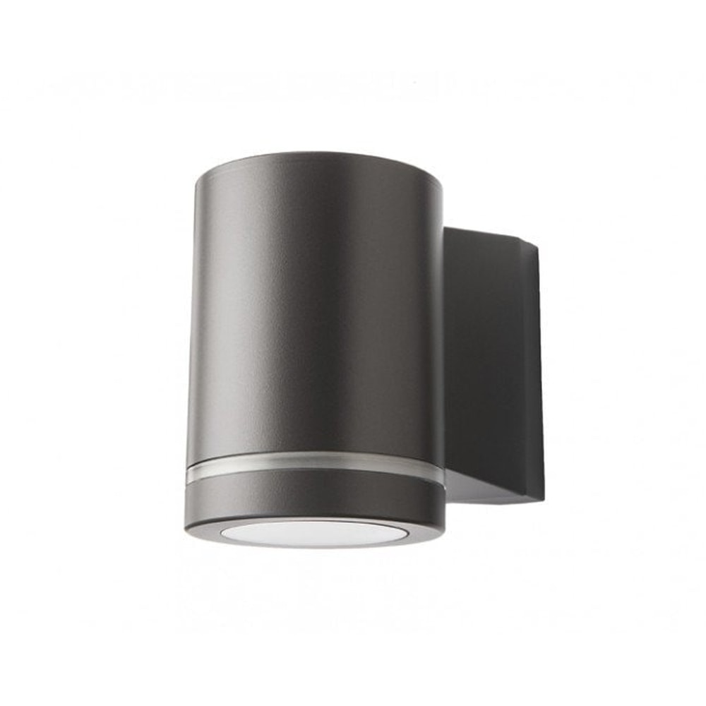 SG Metro Deco væglampe i grafit GU10 IP65 Ø9 cm