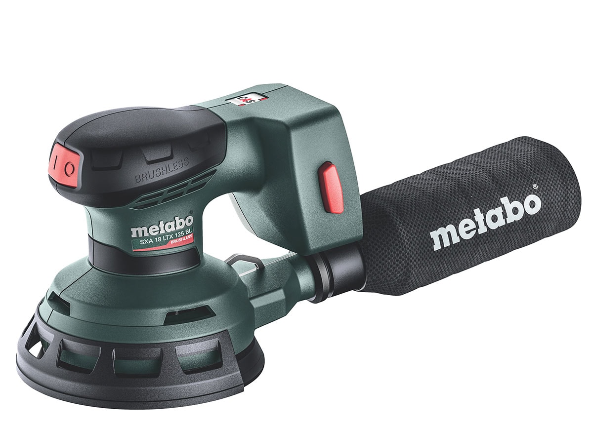 Metabo SXA 18 LTX 125 BL excentersliber 18V uden batteri og lader