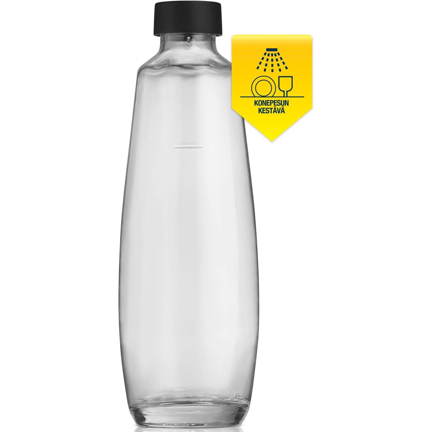 SodaStream Duo flaske sort 1L - Sodavandsmaskiner, Husholdningsmaskiner