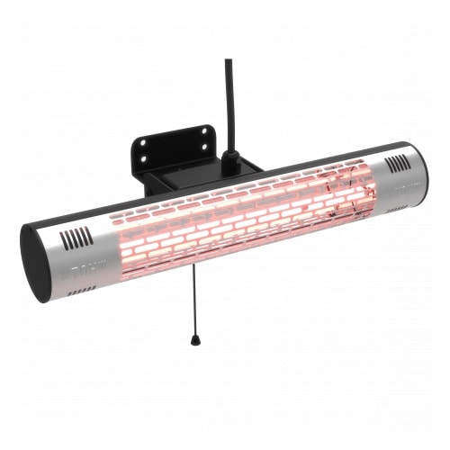 Hortus terrassevarmer golden tube vægmodel 1500W