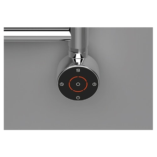 Kriss Circle elvarmeelement i krom med timerfunktion 300 Watt