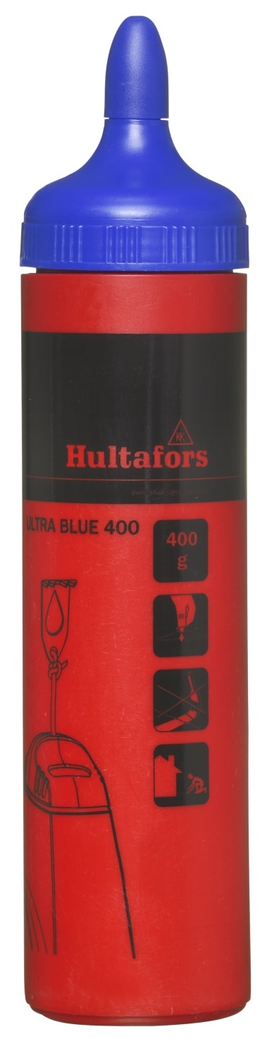 Hultafors kridtpulver ultrablå 400g.