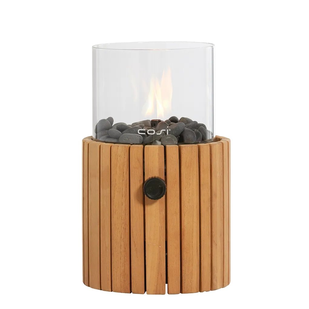 Cosi Cosiscoop Timber Round gaslanterne 30 x Ø18 cm