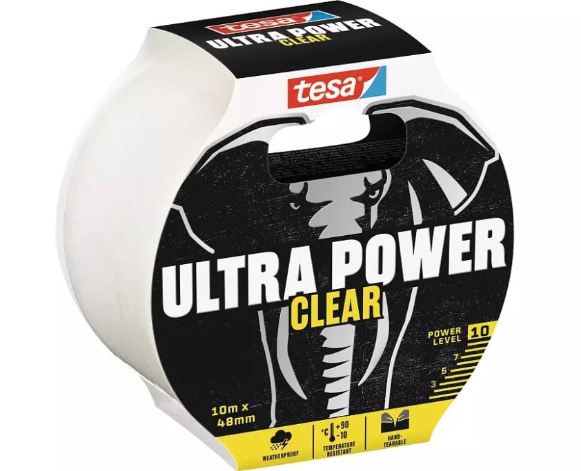Tesa Ultra Power reparationstape Clear 20 m x 48 mm