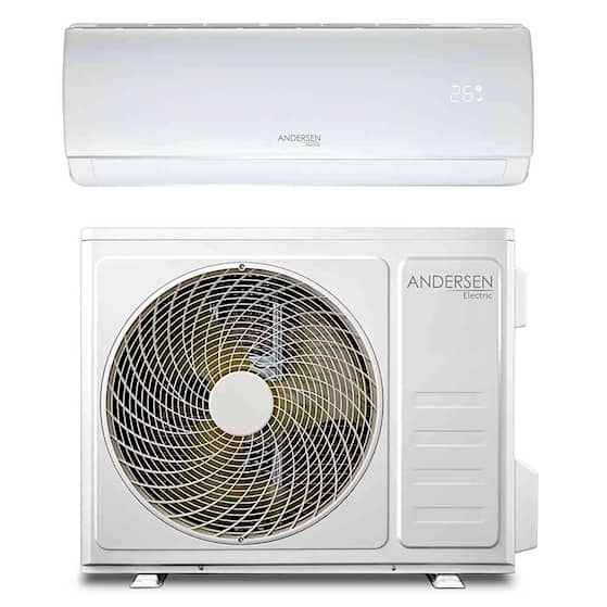 Andersen Electric AE luft-til-luft varmepumpe A+ inkl. wifi