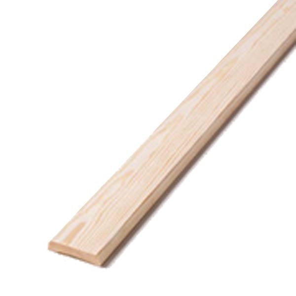 Swedoor Fodliste Ubehandlet fyr Glat 15x65 mm - 390 cm