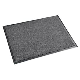 Clean Carpet smudsmåtte sort/grå 120x180 cm