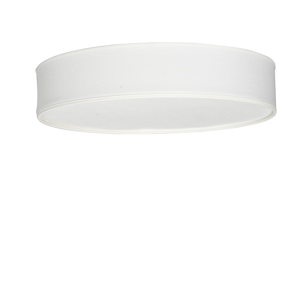 Belid Soft plafond hvid lærred E27 dæmpbar Ø60 cm