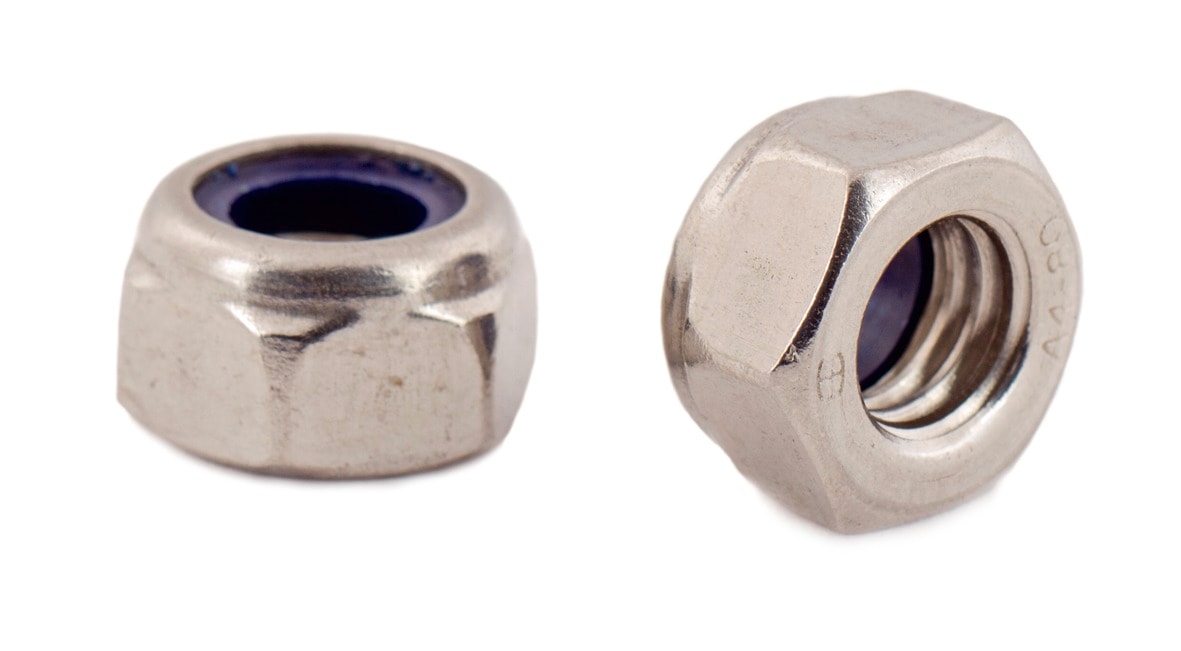 Arvid Nilsson D985-A2 M12 6kt Låsemø. nylonring 50-pak