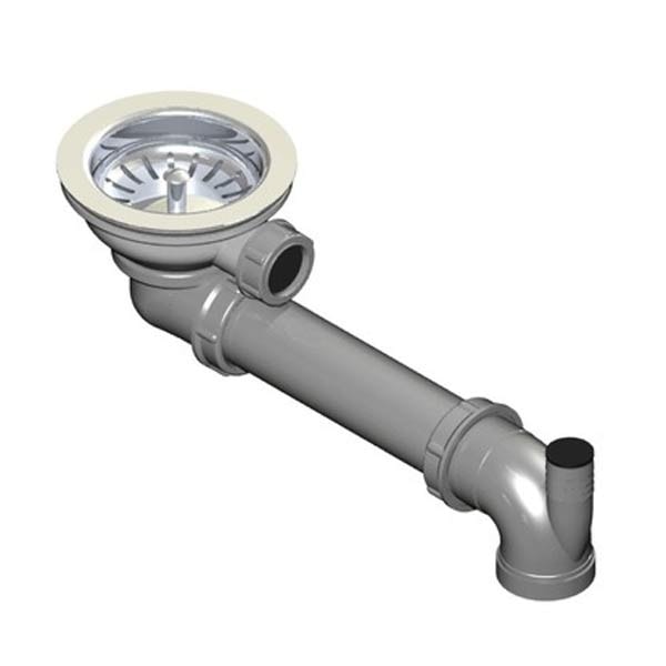 Juvel Intra strainer/afløb A4 til enkeltvask